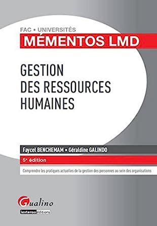 Gestion des ressources humaines 2015-2016, 5ème Ed.